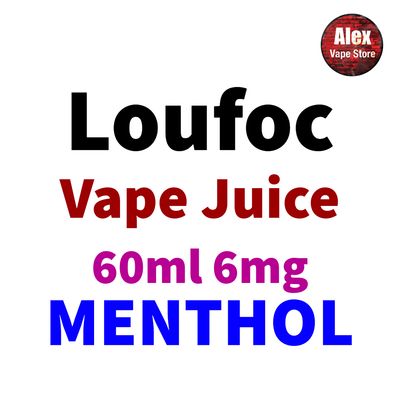 LOUFOC - MENTHOL 60ML 6MG