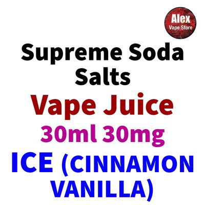 SUPREME SODA SALTS - ICE 30ML 30MG