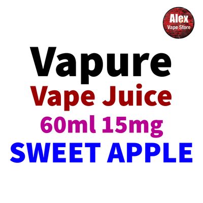 VAPURE - SWEET APPLE 60ML 15MG
