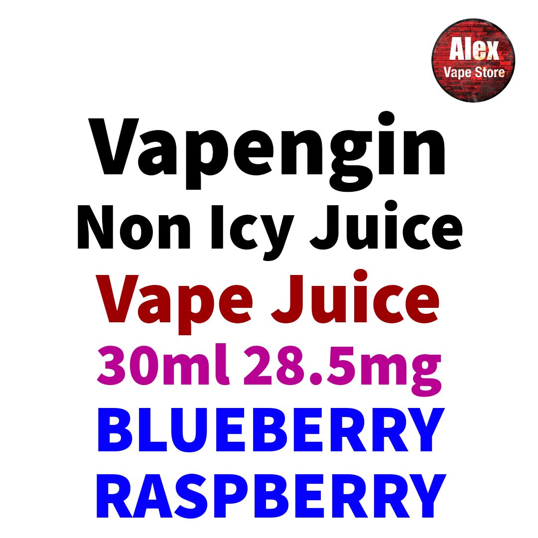 VAPENGIN NON ICY JUICE - 30ML 28.5MG BLUEBERRY RASPBERRY