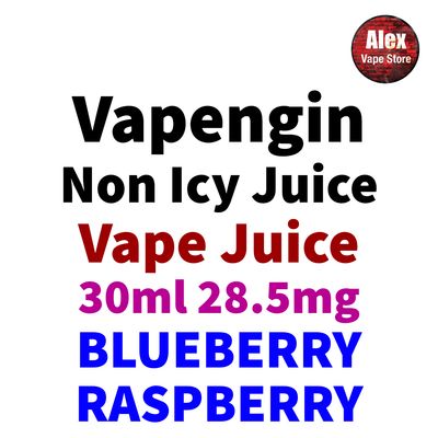 VAPENGIN NON ICY JUICE - 30ML 28.5MG BLUEBERRY RASPBERRY