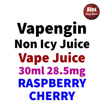 VAPENGIN NON ICY JUICE - 30ML 28.5MG RASPBERRY CHERRY