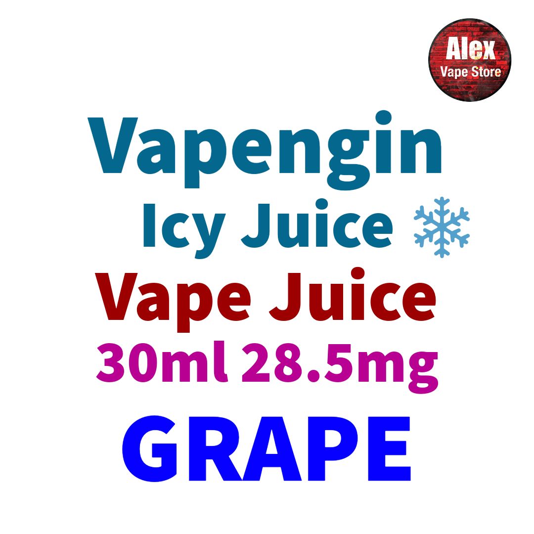 VAPENGIN ICY JUICE - 30ML 28.5MG GRAPE