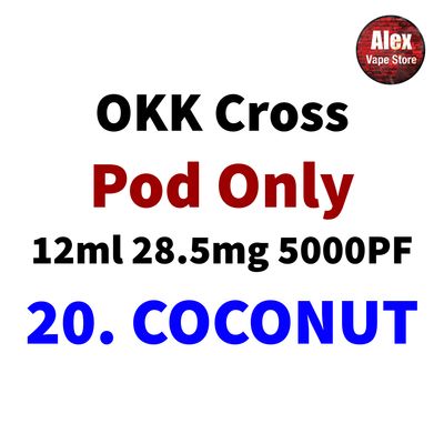 OKK POD 5000PUFF 28.5MG 20. COCONUT