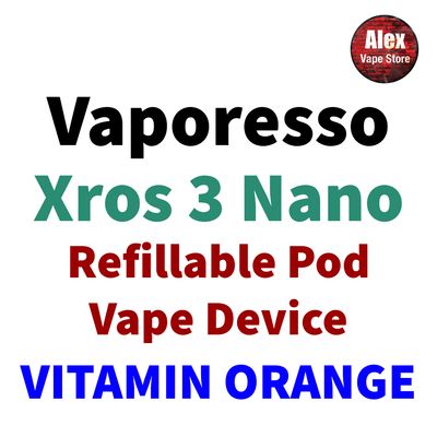 VAPORESSO - XROS 3 NANO DEVICE VITAMIN ORANGE