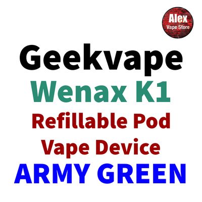 GEEKVAPE - WENAX K1 DEVICE ARMY GREEN