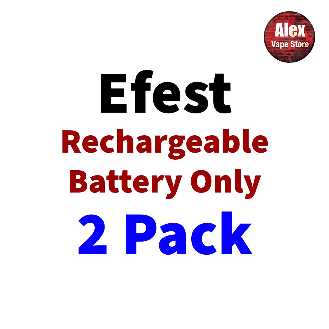 EFEST BATTERY X 2 IN BOX