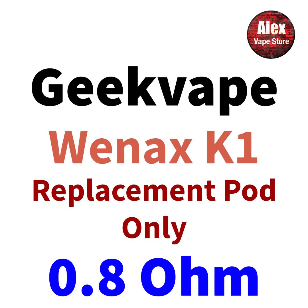 GEEKVAPE - WENAX K1 POD 0.8 OHM 1PC