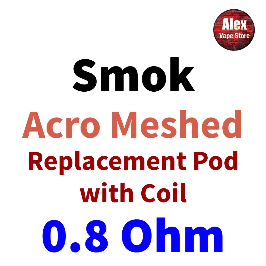SMOK - ACRO POD WITH COIL MESHED 0.8OHM 1PC