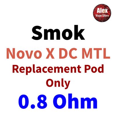 SMOK - NOVO X POD DC 0.8OHM MTL 1PC