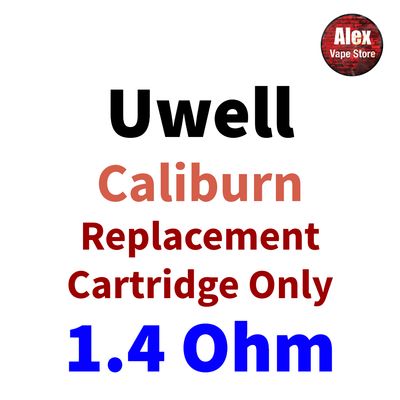 UWELL - CALIBURN POD CARTRIDGE 2ML 1.4OHM 1PC