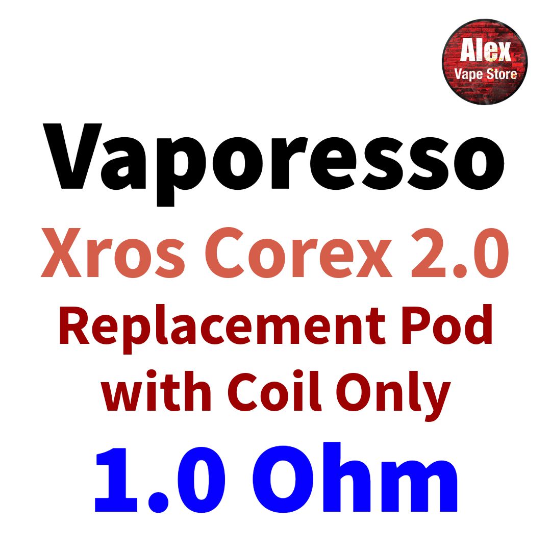 VAPORESSO - COREX 2.0 XROS SERIES POD MESH 1.0 OHM 1PC
