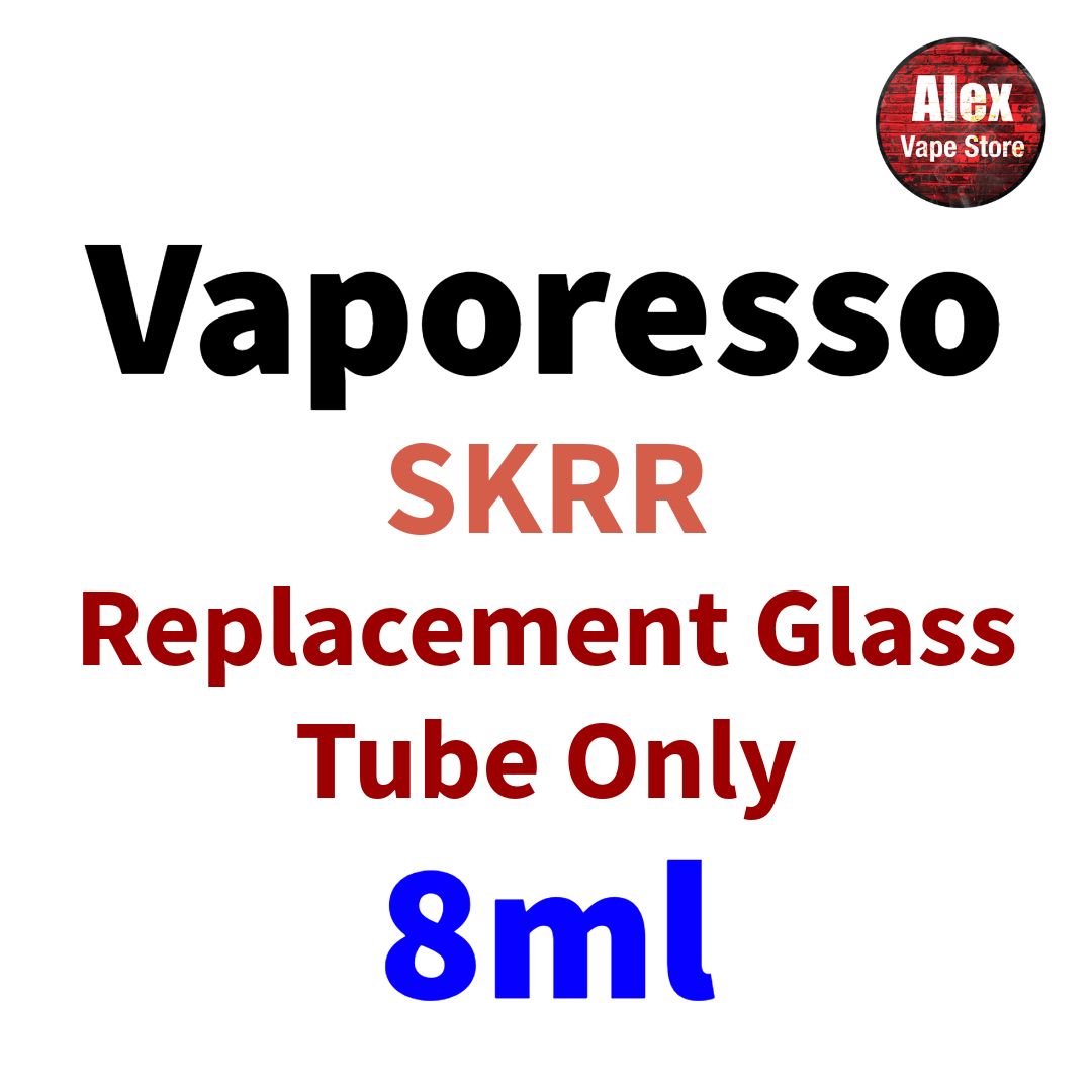 VAPORESSO - SKRR REPLACEMENT GLASS TUBE 8ML