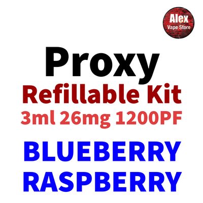 PROXY 1200PF 26MG REFILLABLE BLUEBERRY RASPBERRY