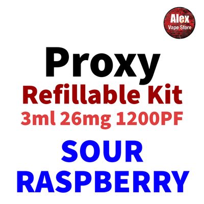 PROXY 1200PF 26MG REFILLABLE SOUR RASPBERRY