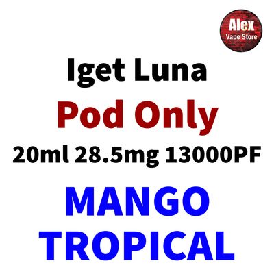 IGET LUNA POD 13000PF 28.5MG MANGO TROPICAL