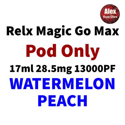 RELX - MAGIC GO MAX  POD 13000PF 28.5MG WATERMELON PEACH