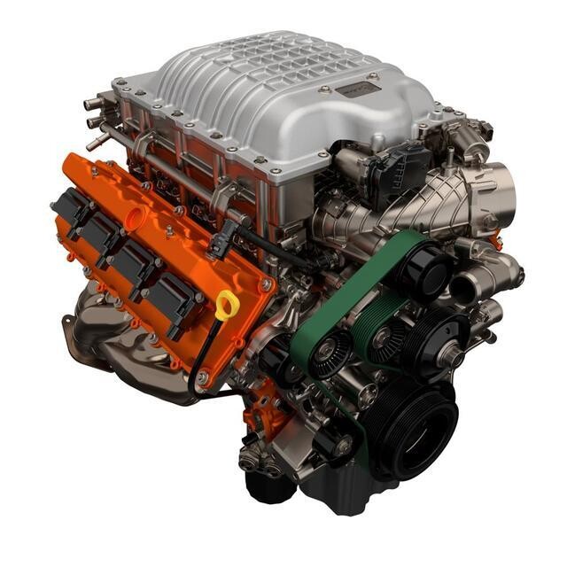 Hellcrate 6.2L Supercharged Crate HEMI® Engine - Mopar
