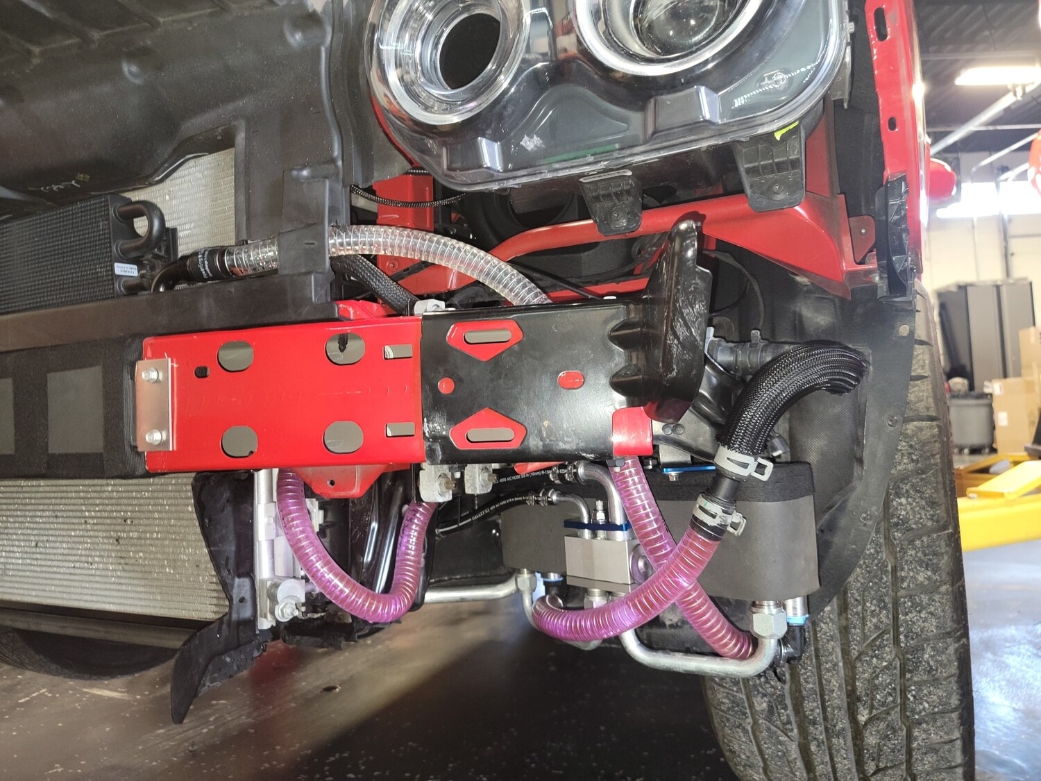 CJR CHILLER RACING PERFORMANCE KIT FOR STREET / TRACK SYSTEM INSTALLED CHALLENGER CHARGER ONLY