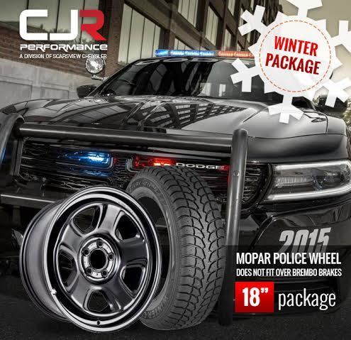 MOPAR POLICE WINTER PACKAGE WITH 235/55R18