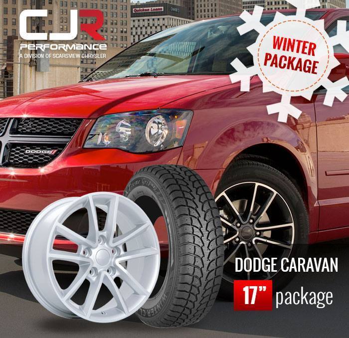 DODGE CARAVAN WINTER PACKAGE WITH ALLOY WHEELS &amp; DUNLOP WINTER TIRES