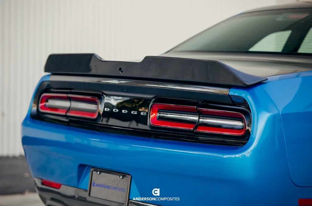 2015 - 2023 DODGE CHALLENGER TYPE-SA CARBON FIBER REAR SPOILER