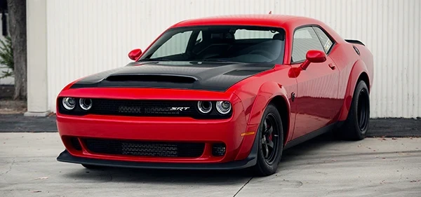 2018 DODGE CHALLENGER DEMON TYPE-OE CARBON FIBER HOOD
