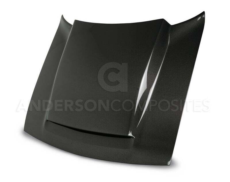 2018 - 2023 DODGE CHALLENGER DEMON COWL-STYLE CARBON FIBER HOOD