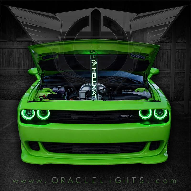 2015+ DODGE CHALLENGER ORACLE COLORSHIFT DRL HEADLIGHT CONVERSION KIT