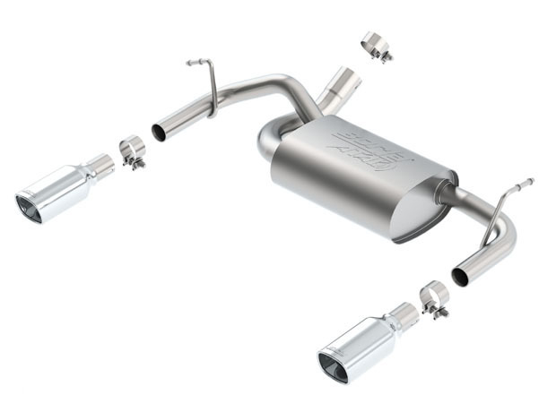 BORLA  Wrangler 2 &amp; 4 door 2012-2017 Rear Section Exhaust - ATAK