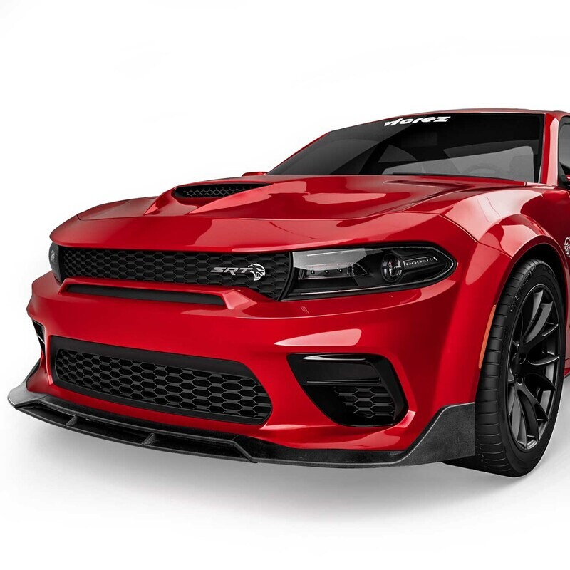 Vicrez V3R Style Front Bumper Lip vz102230 | Dodge Charger Widebody 2020-2023