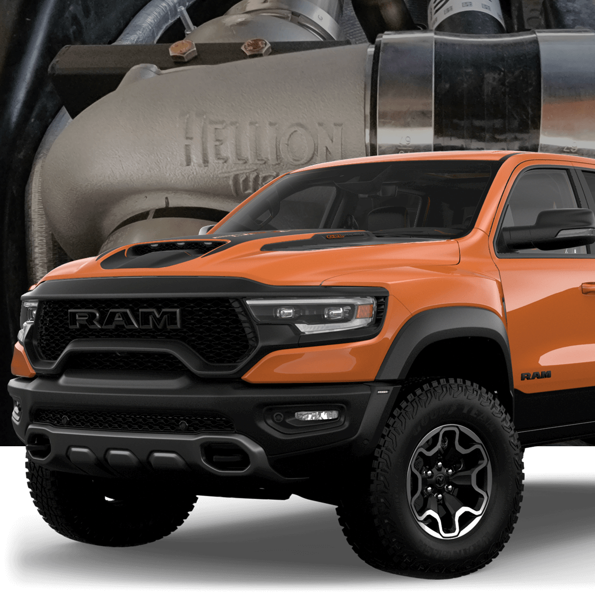 HELLION 2021+ RAM TRX TWIN TURBO SYSTEM