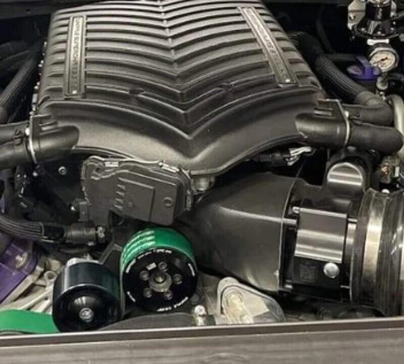 Adjustable Idler Pulley for 15-23 Challenger, Charger, Durango SRT Hellcat, Trackhawk & TRX with Whipple 3.0/3.8L Supercharger Adjustable Idler Pulley for 15-23 Challenger, Charger, Durango SRT Hellcat, Trackhawk & TRX with Whipple 3.0/3.8L Supercharger
