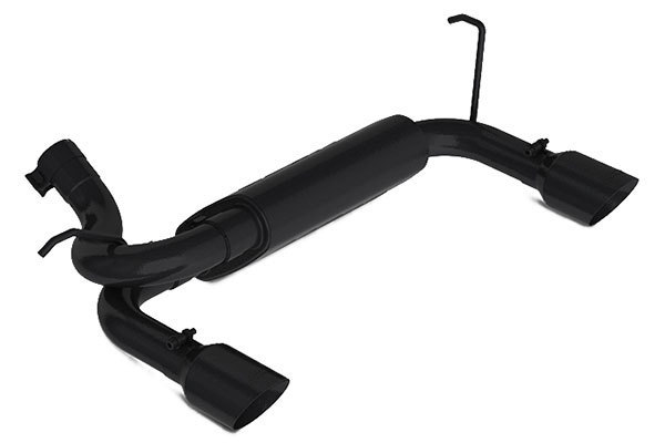 MBRP 2007-2016 Jeep Jeep Wrangler/Rubicon 3.6L/3.8L V6 Axle Back, Dual Rear Exit