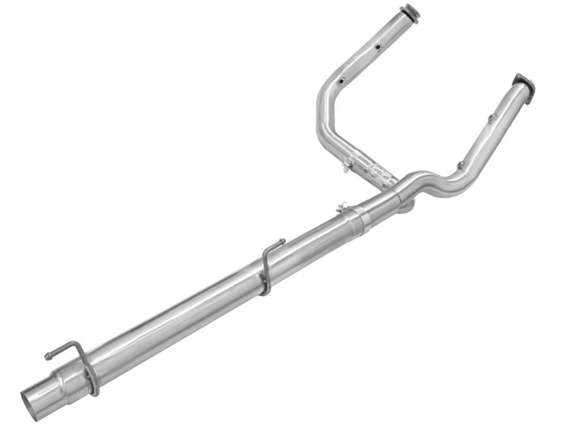 DODGE RAM 1500 09-17 Twisted Steel Y-Pipe 3&quot; to 3-1/2&quot; Stainless Steel Exhaust System, Race Series