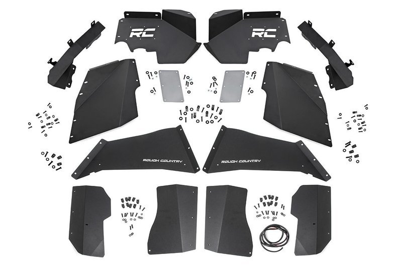 JEEP FRONT &amp; REAR INNER FENDERS SET (07-17 WRANGLER JK) 10511