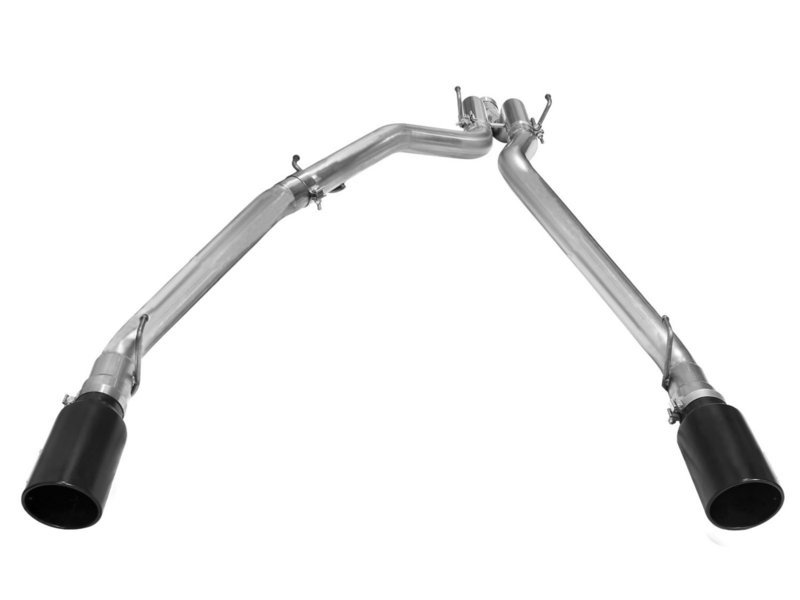 aFe POWER 49-42045-B Large Bore-HD 3&quot; 409 Stainless Steel DPF-Back Exhaust System