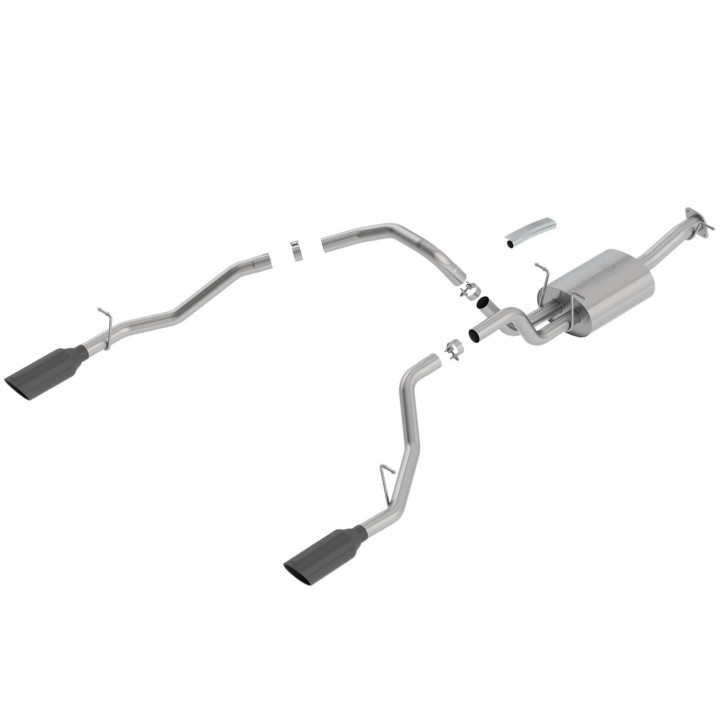 2019 RAM Borla 140753BC - ATAK Stainless Steel Cat-Back Exhaust System 2019 RAM Borla 140753BC - ATAK Stainless Steel Cat-Back Exhaust System