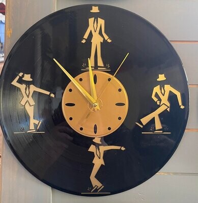 Michael Jackson Schallplatten Uhr Gold