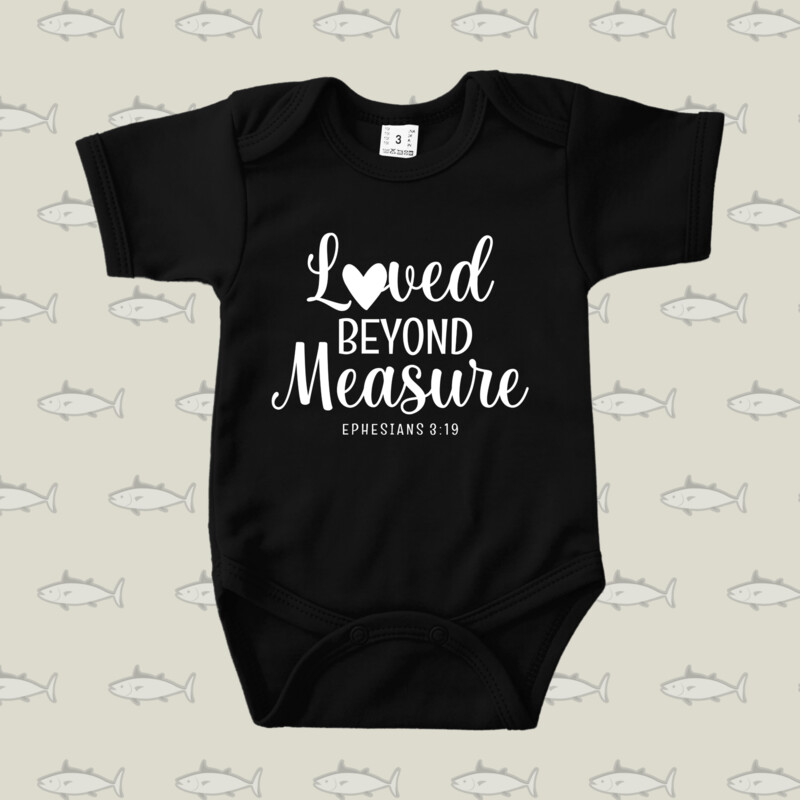 Baby romper-Loved beyond