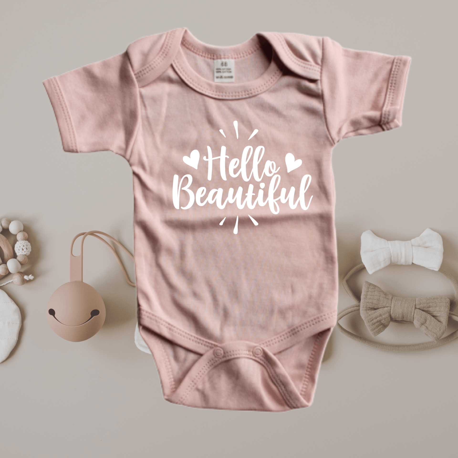 Baby romper-Hello