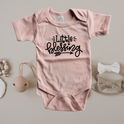 Baby romper-Little blessing