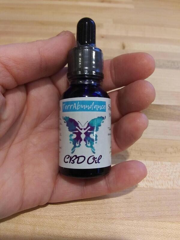 CBD 1oz dropper