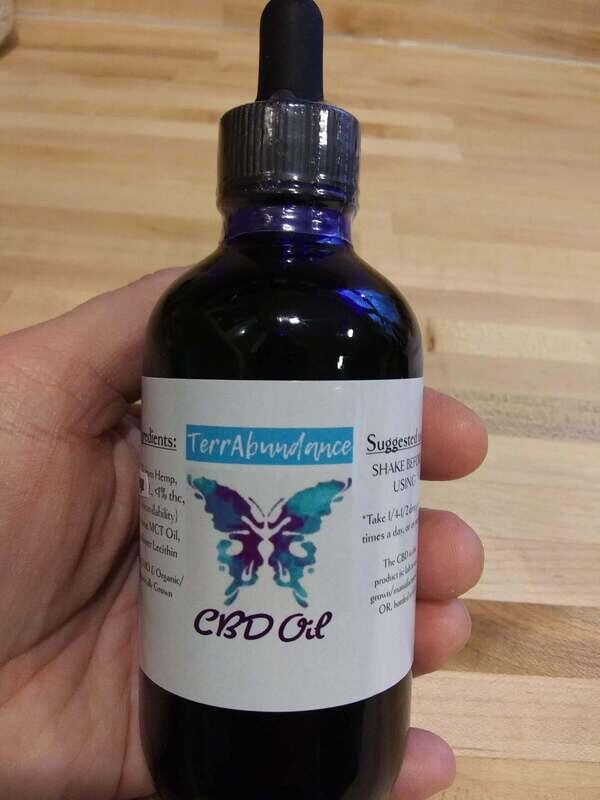 CBD 4oz dropper