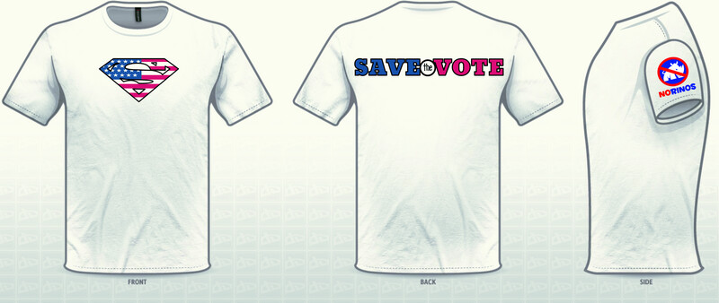 SAVE the VOTE Logo T-Shirt