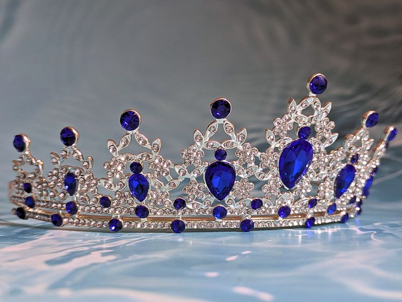 Midnight Sea Foam Tiara Midnight Sea Foam Tiara