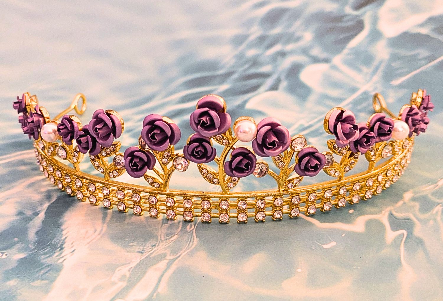 Lavender Tide Blossom Crown