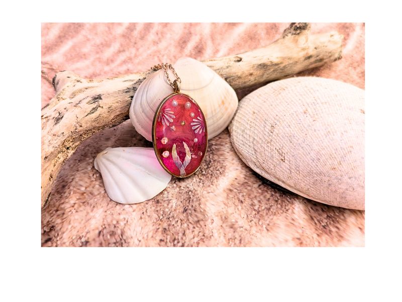 Blush Tide Mermaid Pendant Blush Tide Mermaid Pendant