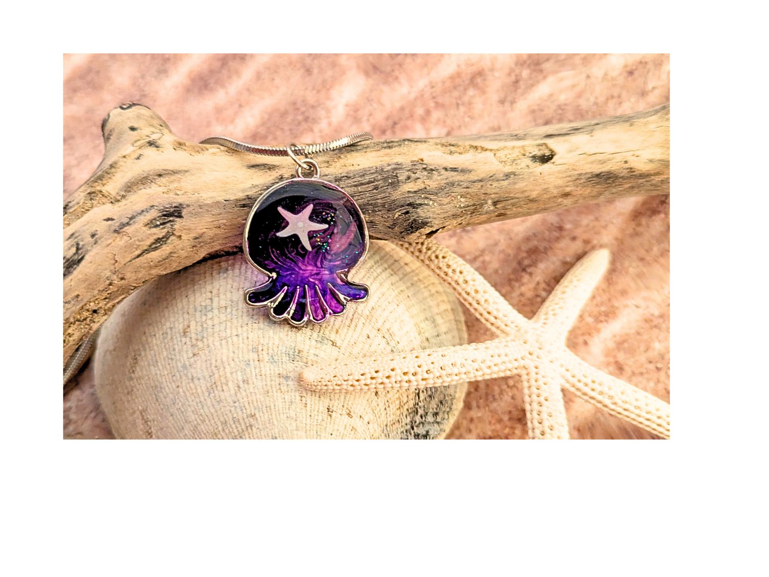 Starlit Deep Octopus Pendant
