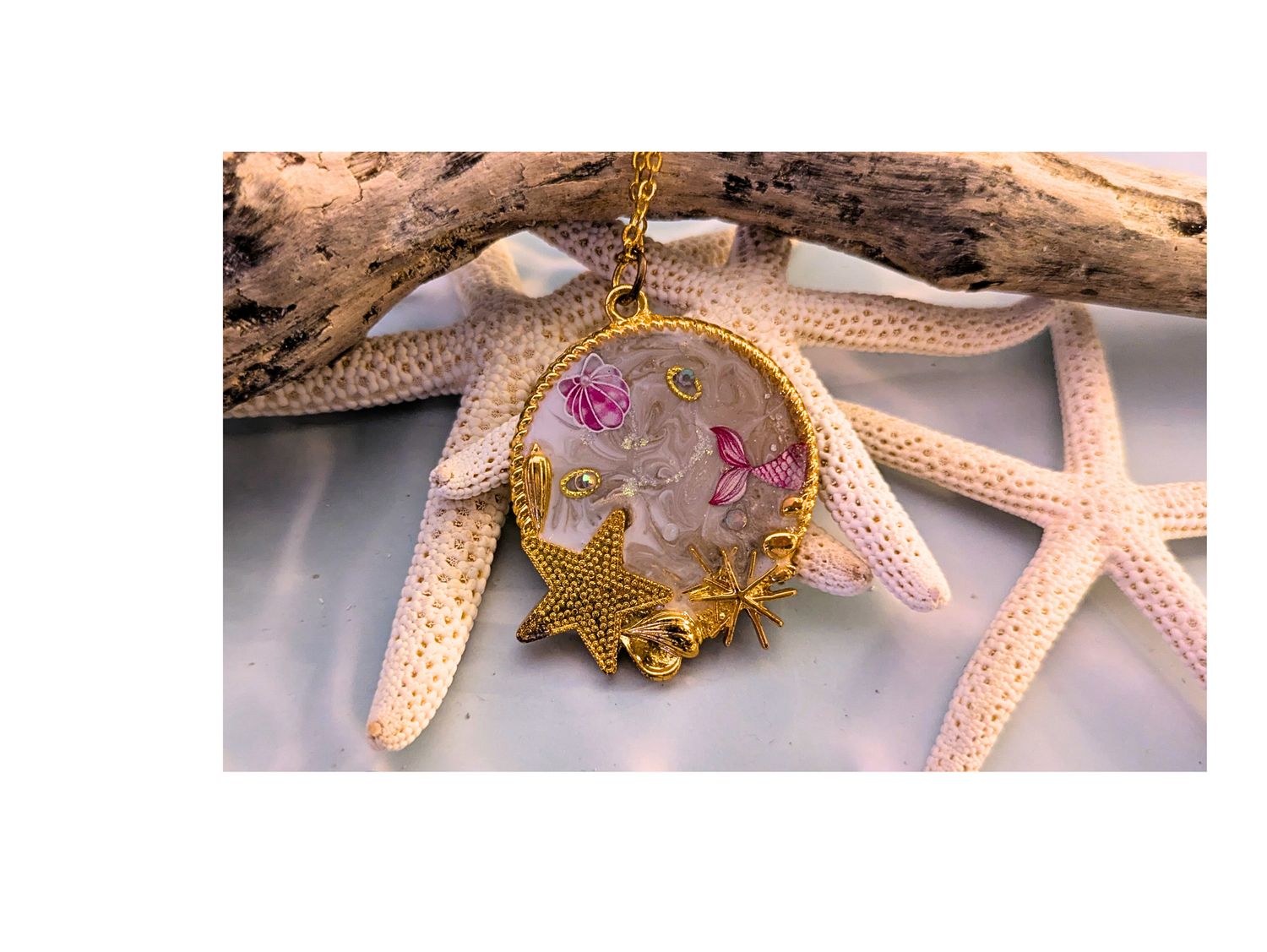 Petals and  Tides - Golden Star Drift